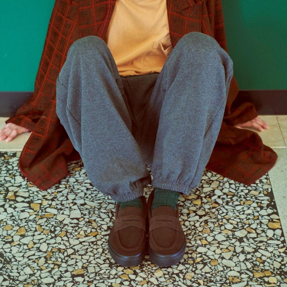 Vans Loafers Brown  Black V196cf Cn Brown  Black