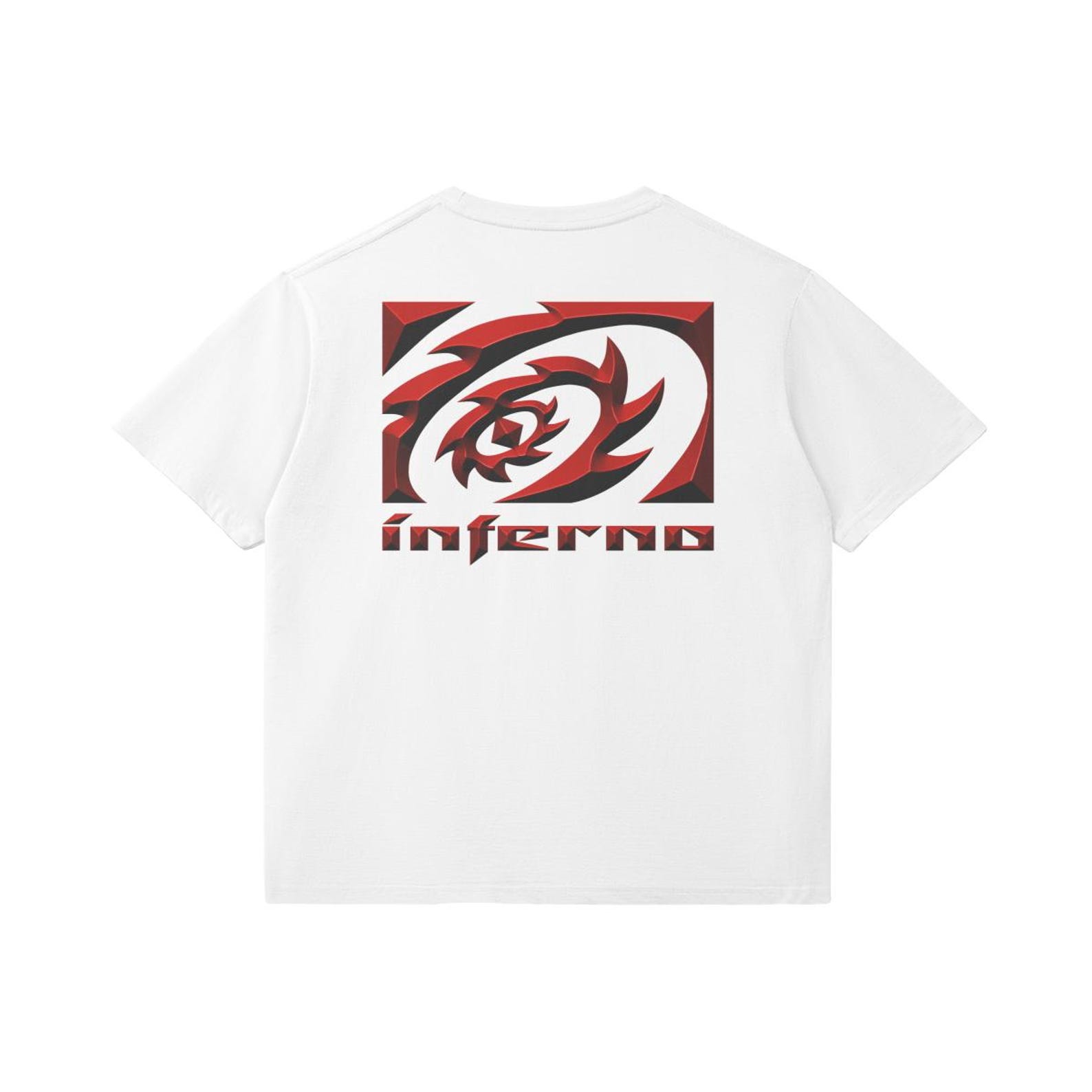Basic Fit - inferno Graphic T-Shirt 210GSM S