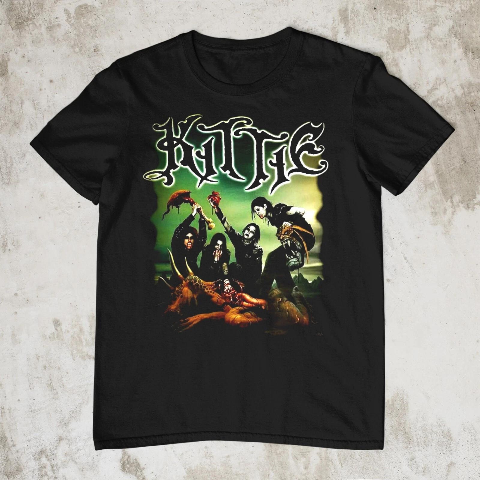 Kittie Band Album Black Graphic Shirt Unisex Cotton All Size S-5XL S