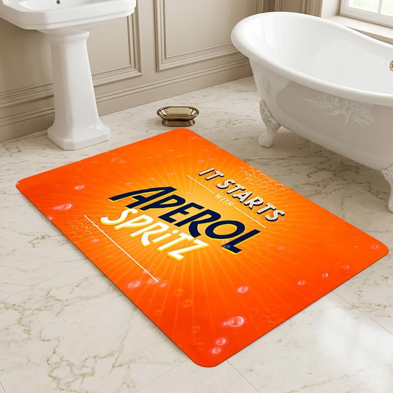Aperol Spritz Living Room Nonslip Area Rug Soft Carpet For Bedroom Game Playroom Sofa Office Home Decor Doormat Christmas Gift C926118