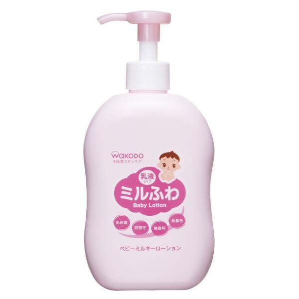 Asahi Group Foods Wakodo Mirufuwa Baby Milky Lotion 300ml Bottle