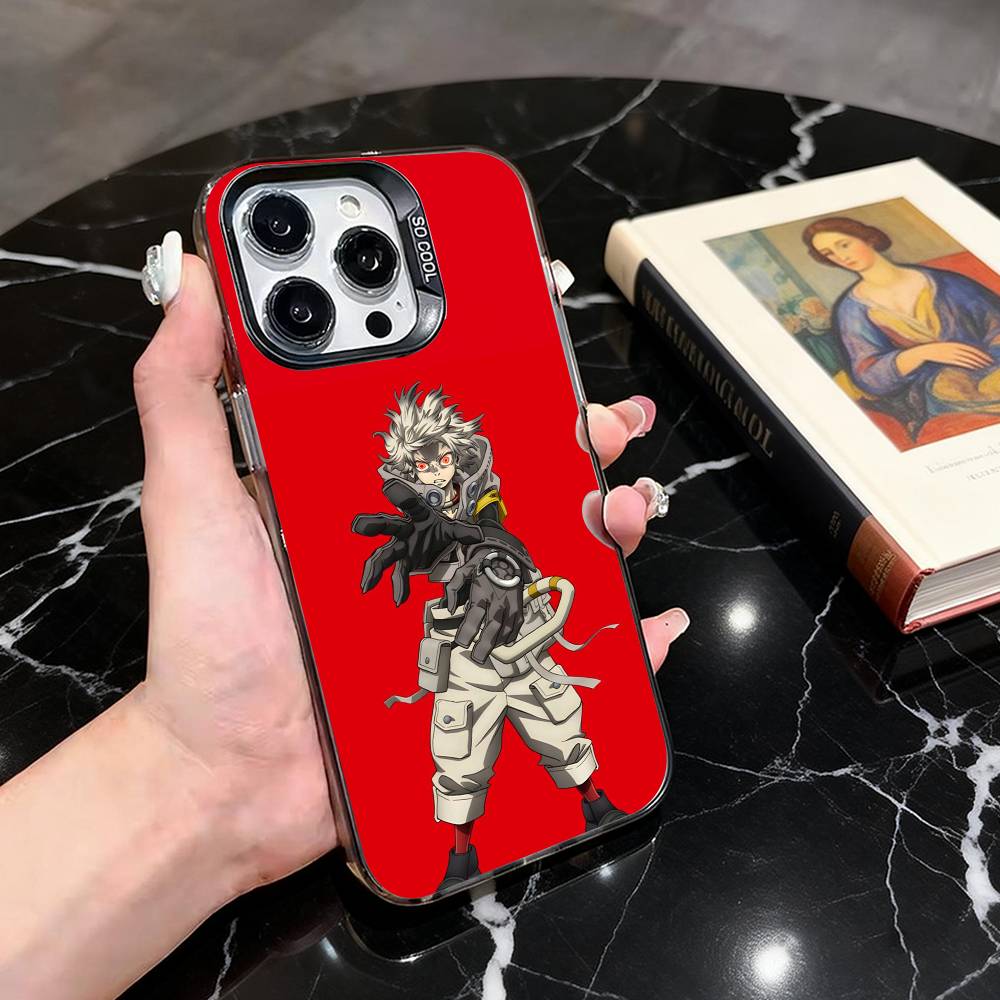 Cleaner G-GACHIAKUTA R-Rudo-es Phone Case For iPhone 17,16,15,14,13,12,11 Plus,Pro Max,XS,Colorful Silver Phone case Funda Cover iPhone14Plus