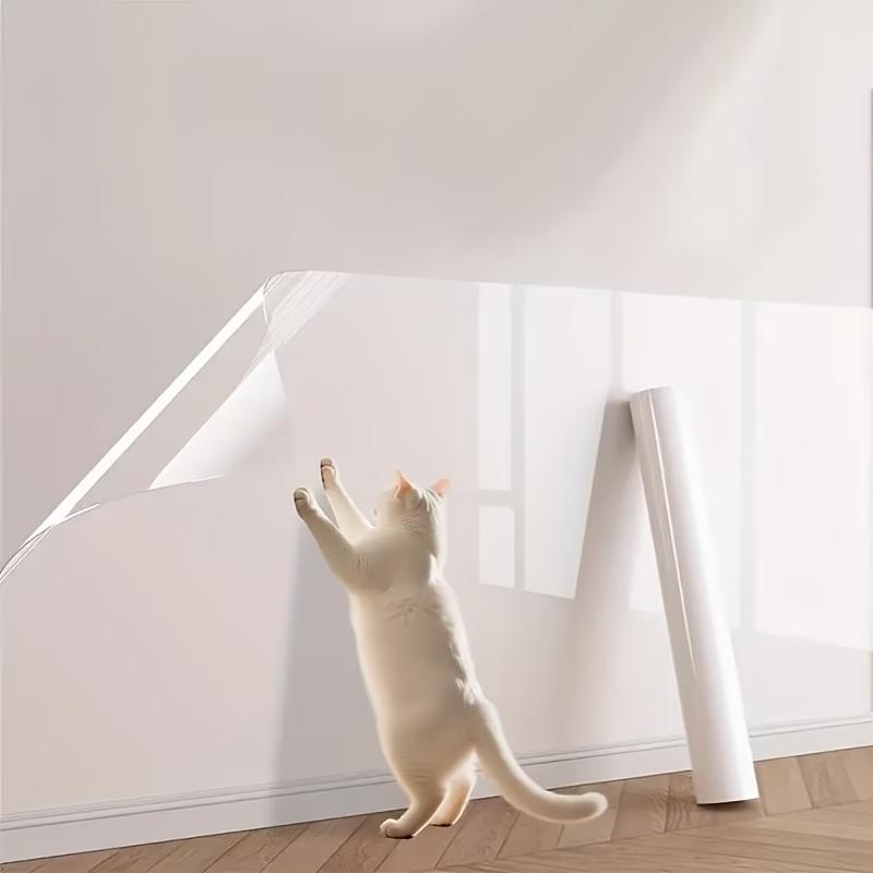Durable PVC Transparent Protective Film Scratch-Resistant Easy To Apply And Remove Suitable For Sofas Kitchens And Walls.