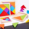 Wooden Tangram Puzzle Educational Toy for First Grade and Kindergarten