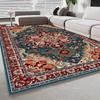 American Retro Washed Back Imitation Cashmere Carpet Living Room Sofa Coffee Table Blanket Household Bedroom Floor Mat