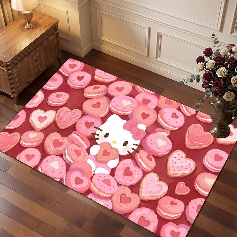 Hello Kitty Rug Soft Thick Non Slip Floor Carpet for Bedroom Living Room Home Decor