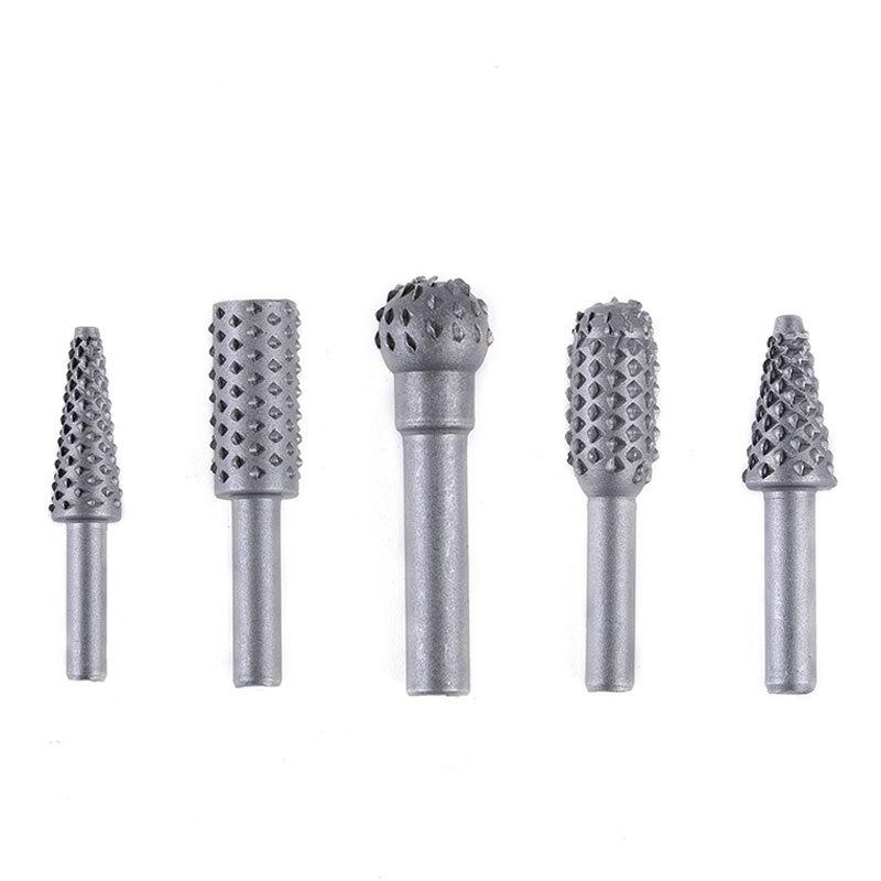 Elektrická rotační sada nástrojů pro řezbářství do dřeva pro broušení a tvarování kořenů