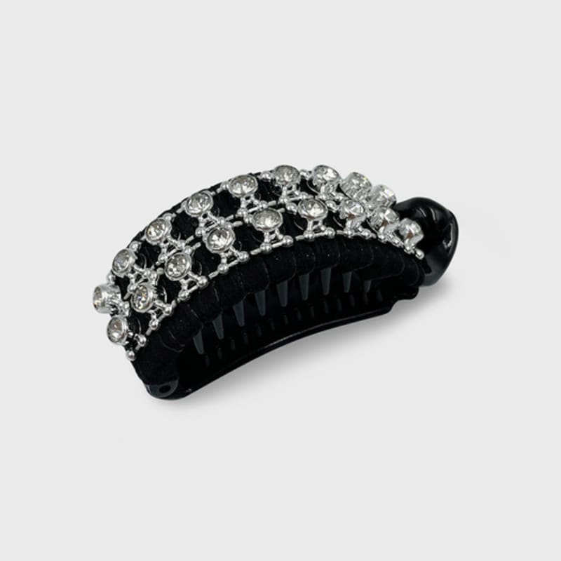 Jean Paul Clarisse Rail Crystal Crescent Banana Pin LFPT0750