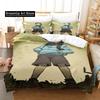 3D Print Fashion Anime FLCL Bedding Set Boys Girls Twin Queen Full Size Duvet Cover Pillowcase Bed Set Adult Bedroom