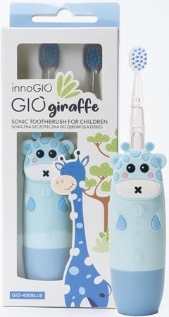 

innoGIO GIOGiraffe Sonic Toothbrush звуковая зубная щетка для детей TU прозрачный