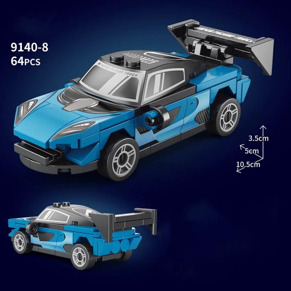 2025 neues City Technik Rennauto alt Geschwindigkeit klassisch Champions Sport Baustein Super Racers F1 Großartige Fahrzeuge Sembo Block