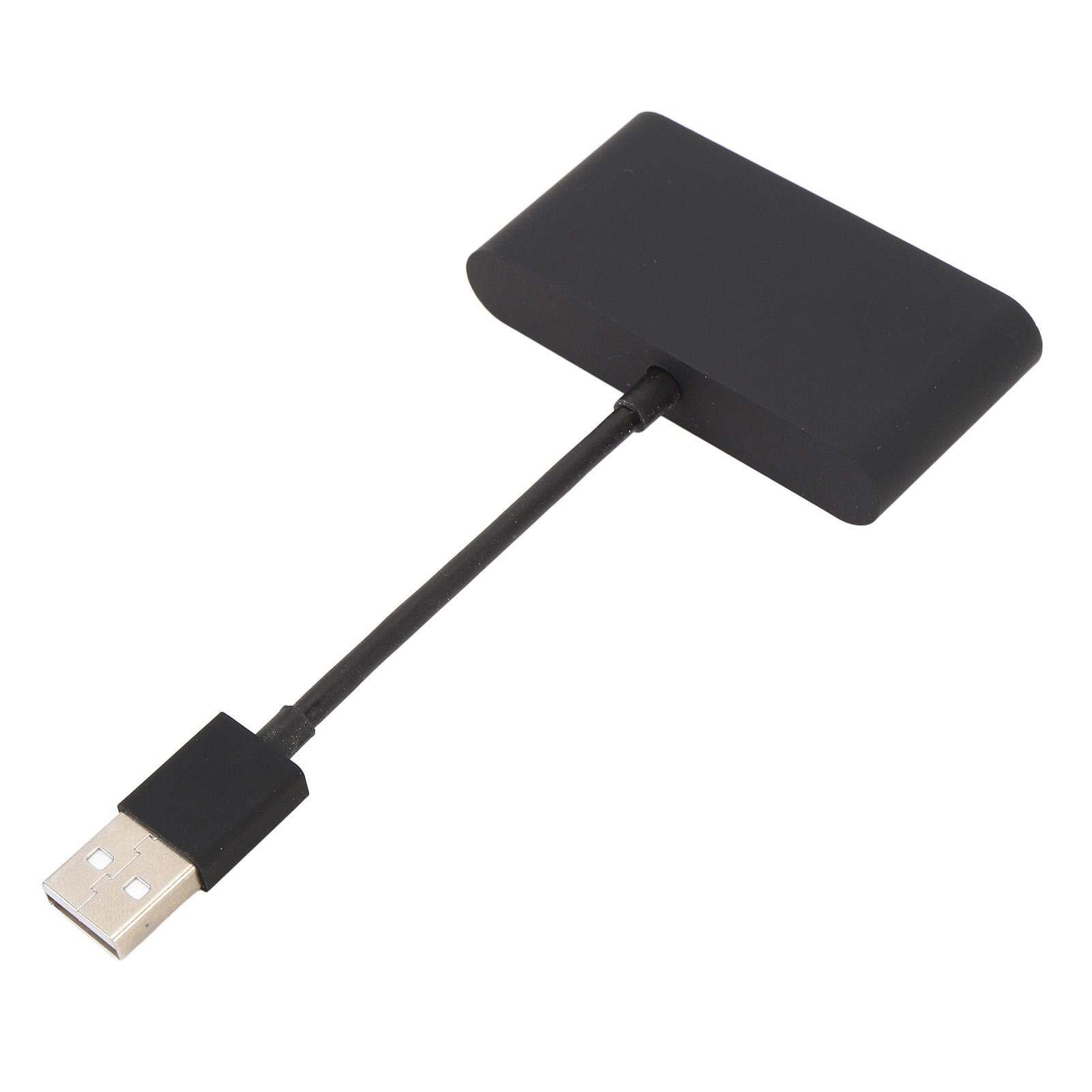 

Бездротовий адаптер для Android Auto USB Type C Bluetooth 5.0 Універсальний автомобільний дротовий до бездротового адаптера чорний