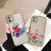 Poppies Flower Print Phone Cases for iphone 7 8 Plus SE 2020 For iPhone 15 14 11 12 13 Pro Max X XS XR Matte Shockproof Cover