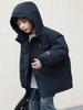 Boys' Thickened Down Jacket 2025 Winter, 90% Down, Medium-Large, Parent-Child Style Outerwear.
