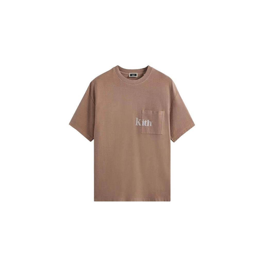 Kith Quinn Tee Morganite Men Tops Pink KHM030453-613