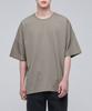 MUSINSA STANDARD Ponte Dolman Sleeve Oversized T-Shirt [Dusty Beige]
