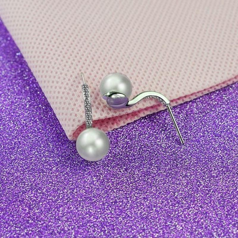 Lindon Ohrringe aus Zirkon-Kupferlegierung, Tropfenohrringe für Frauen, Hochzeit, Party, Geschenke