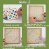 Giochi Pensanti Montessori per Bambini Giocattoli da Infilare Puzzle Logici con Corda Abbinamento Giochi Intellettuali Creativi Giocattoli Educativi per la Prima Infanzia