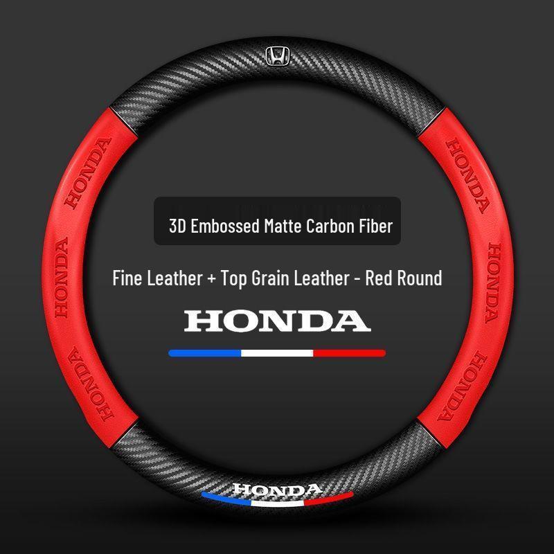 Honda Steering Wheel Covers: Accord, Civic, CRV, Breeze, Vezel, XR-V, Crown Road, City, Lingyu, Fit.