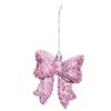 Electroplated Christmas Bow Hanging Ornament Xmas Bow Decoration  Festive Hanging Decor
