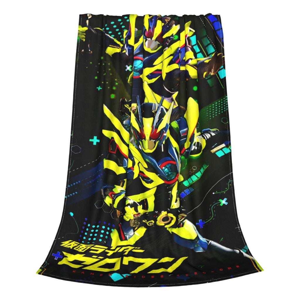 kamen rider anime Blanket Multiple Sizes Soft and Lightweight Throw Blankets for Sofa Couch and Bed