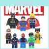Marvel Superhero Spider-man Batman Children's Puzzle Building Blocks Toy