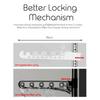 Adjustable Clothes Drying Hanger Rack with Floor To Ceiling Tension Pole High Capacity Laundry Pole Hanger