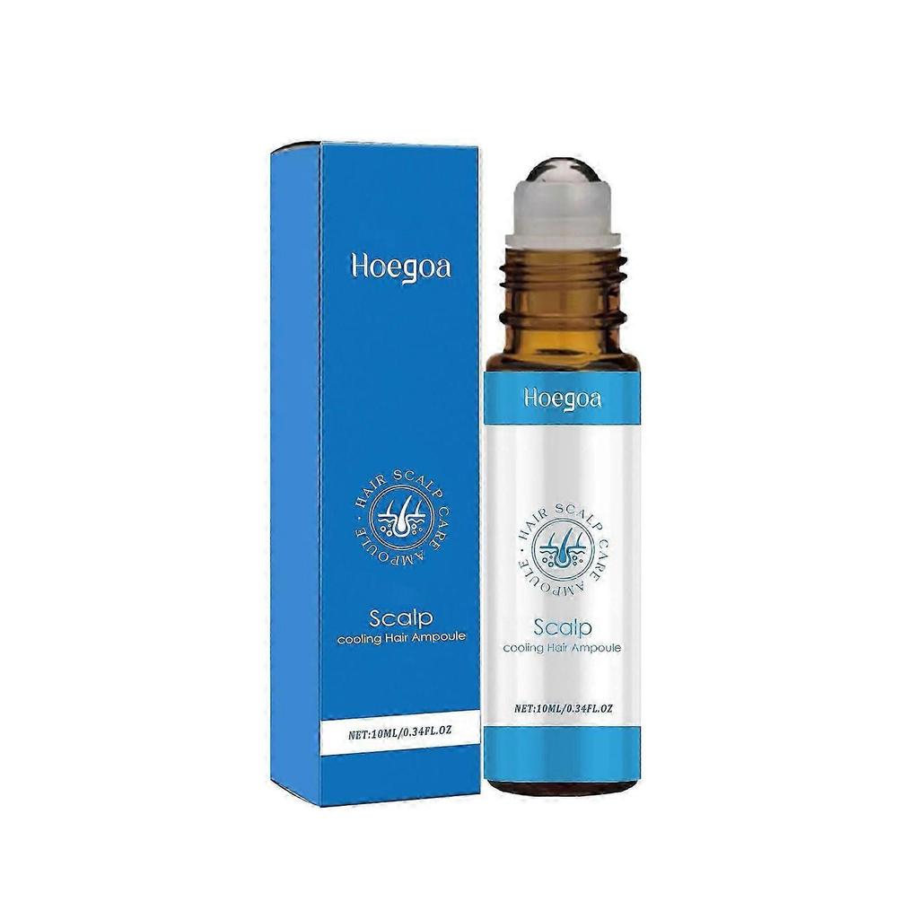 Revitalizing Essential Oil Scalp Nourishing Ball Deep Repair, Moisturizes & Softens Dry Hair & Scalp, Travel-Friendly 10ml for Relaxing Hair Care & H