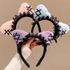 Anime Cats Ear Headband for Christmas Party Masquerades Maid Hairhoop Formal Event Hairdband Roleplay Costume Accessories