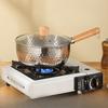 Panela Rasa de Neve Aço Inoxidável Doméstico Panela de Leite Panela para Alimentos Panela para Sopa Panela para Macarrão Instantâneo