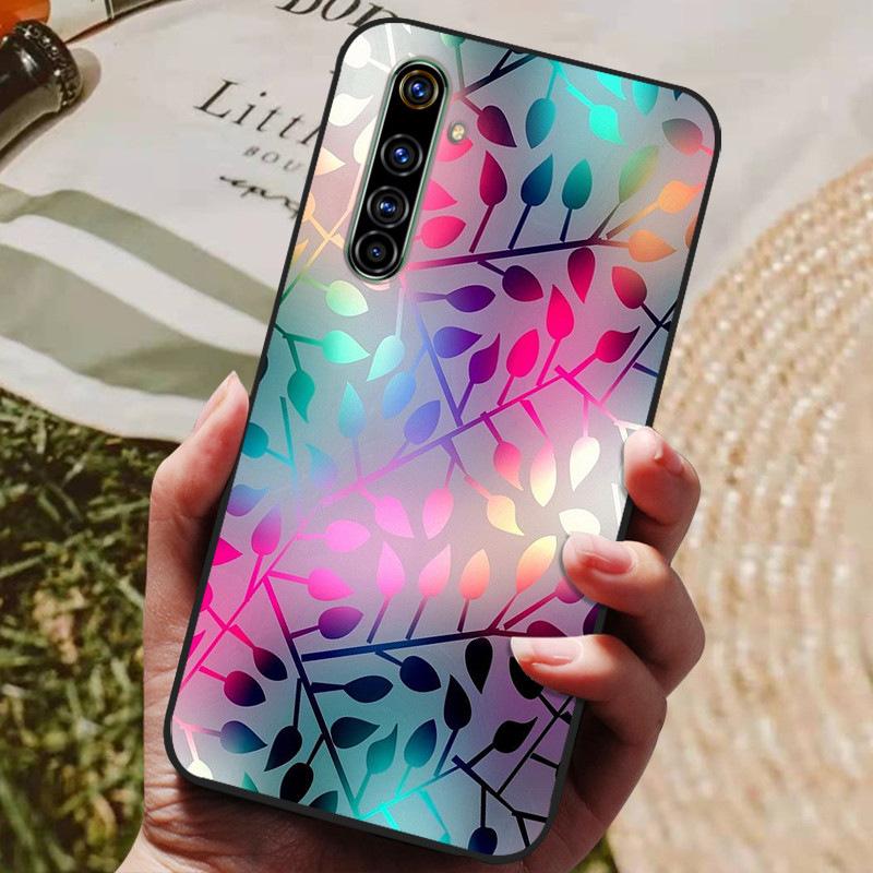 Per Custodia Realme 6 Custodia Realme 6 Pro Custodia Realmi 6s 6i Cover Posteriore Morbida in Silicone TPU per OPPO Realme6 6Pro Realme6Pro 6i Custodia