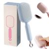 2026 Upgrade Retractable Cushion Massage Comb, Anti Static Self Cleaning Hair Brush for Women and Men, Anti Static Pull Ring Air Cushion Massage Brush