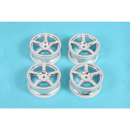 

TAMIYA OP parts OP859 5 spoke plated wheel (24mm/0) 53859
