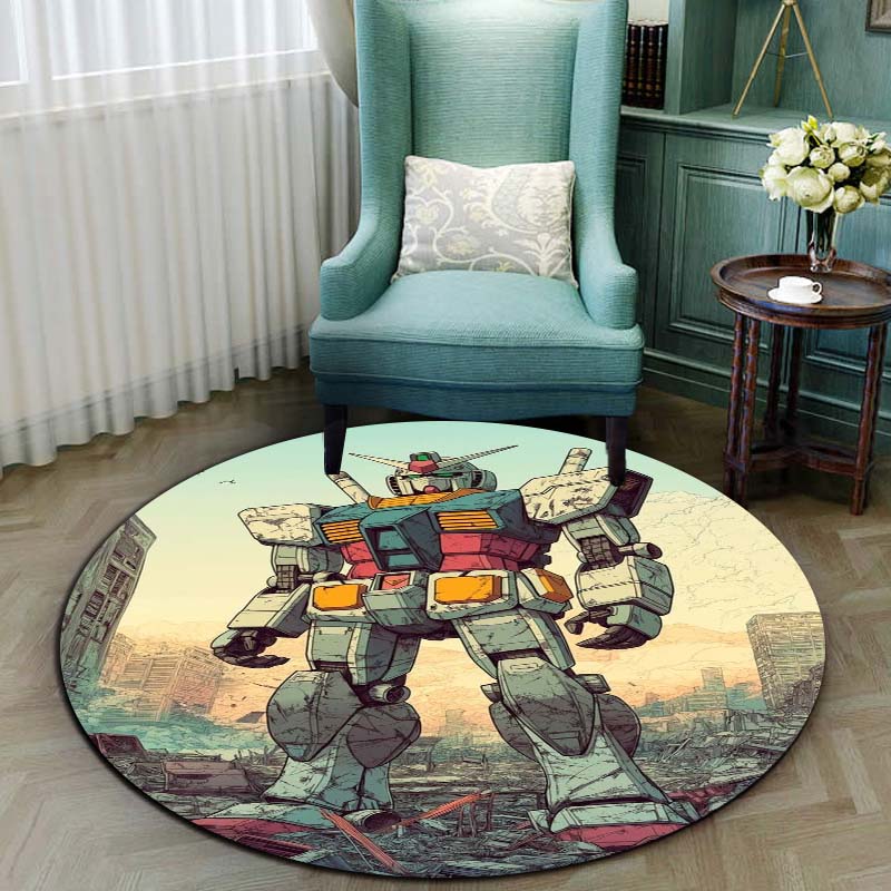 

Psyduck Round Rugs Are Suitable for Living Rooms, Bedrooms, Lounges, Balconies, Sofas, Coffee Tables, and Other Areas. 80cm