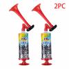 Reusable Hand Pump Air Horn Portable No Gas No Battery Cheer Horn for Football Games Sports Events Parties