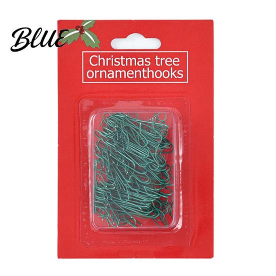 Christmas Tree Accessory Festive Hangers Hooks Metal Pcs Ornament Kit 100 S-Shaped Hangers Hooks