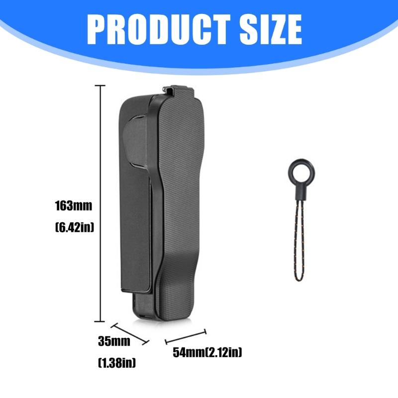 Durability Camera Cover With Impact Resistance Compactly Portable Structure for Pocket 3 Camera Protective Case Shell