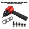 Drill Rivet Applicator Adapter Rivet Installation Tool Professional Nut Insert Efficient Riveting Hand Tool Insert Nut Sturdy