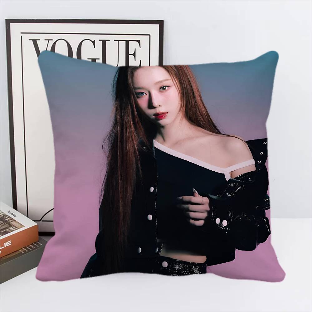 Winter Kpop Pillow Case Square Pillow Bedroom Sofa Leisure Comfort Cushion Car Living Room Home Decoration