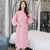Women's Spring/Summer Lightweight Yukata: Sexy, Quick-Drying, Absorbent, Plus-Size Pajamas Robe