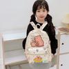 Capacity Capybara Large Backpack Kid Leisure Cartoon Animal Schoolbag Breathable