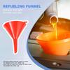 4Pcs/set Kitchen Funnel Set For Automotives Wide Mouth Bottle Funnel Household Refueling Funnel Mini Portable Oil Pot Funnels