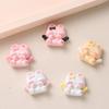 10Pcs Models Resin Cute Cartoon Rabbit Wings Series Scrapbook Diy Jewelry Hair Clips Phone Case Ornament Accessories A56