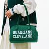New MLB Artificial Leather Shoulder Bag Toast Bag Bowling Bag Shoulder Bag Regular Unisex Green 3ABQL014N-45GNS