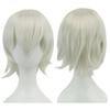 Parrucche BOB Biondo Rosa Arancio con Frangia Sintetiche Anime Stratificate Halloween