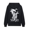 AMIRI Unisex High-Definition Print Casual Hoodie - 2024 Autumn/Winter American Trendy Collection