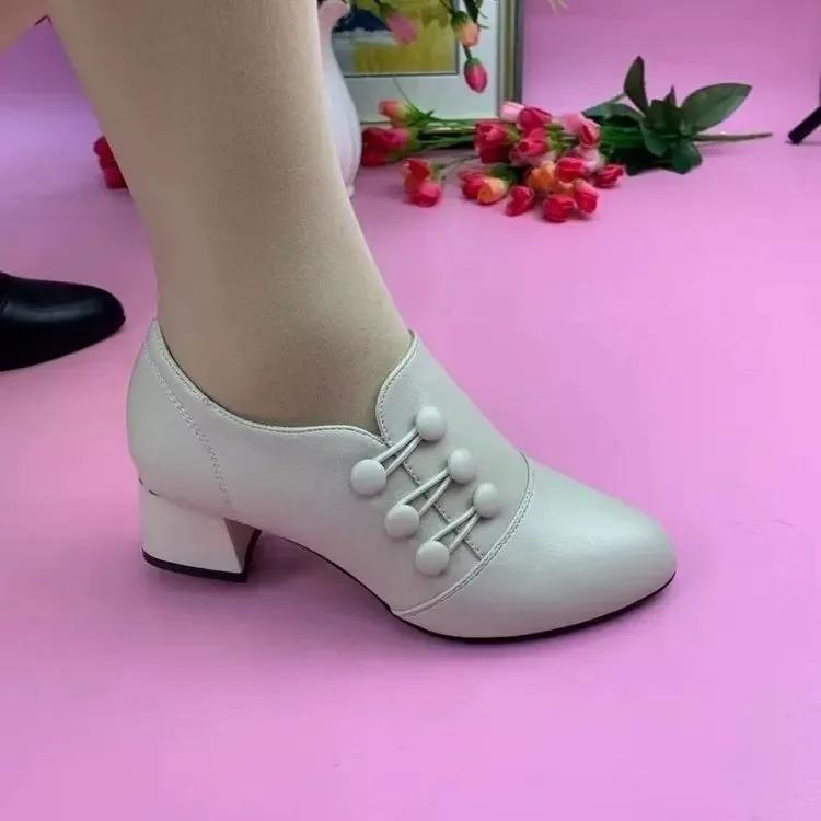fashion 2024 Summer Chunky Chelsea High Boots Women New Winter High Heels Shoes Women Fashion Sexy Warm Ankle Boots Designer Pumps Shoes