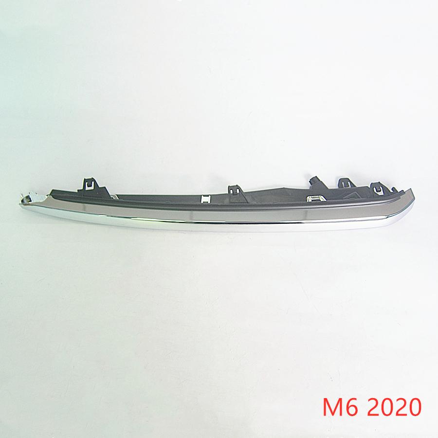 Car body parts bumper grille bracket with silver trim chrome for Mazda 6 2019-2024 GL 50-101 50-102