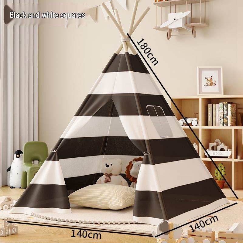 Kinder Indoor Zelt Spielhaus: Baby Spielzeug, Leseecke, Prinzessinnen Nachttisch Geschenk