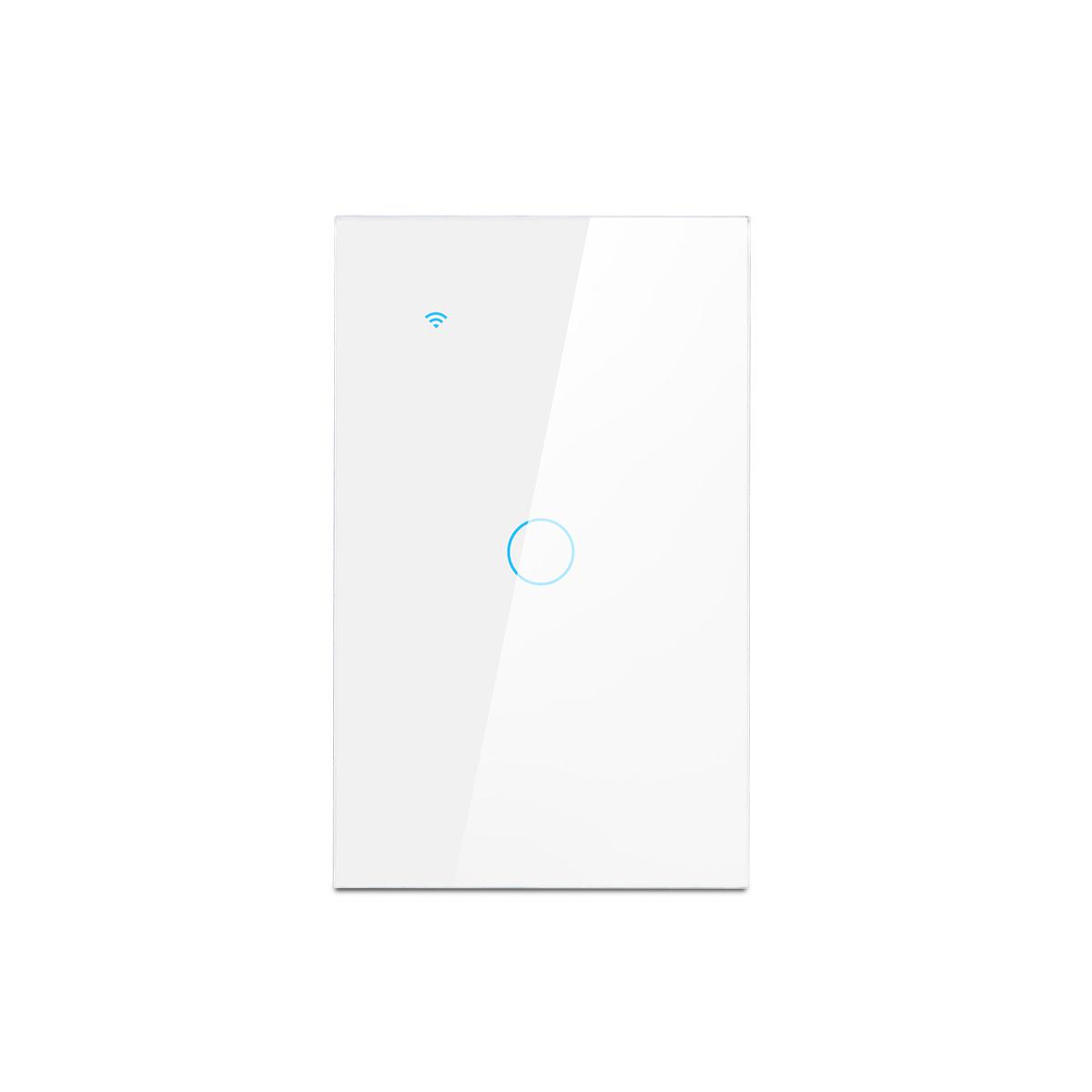 

1 2 3 Gang Apple Homekit App Smart WIFI Светодиодный выключатель Siri Voice Пульт дистанционного управления Беспроводной сенсорный переключатель Работает с Homekit